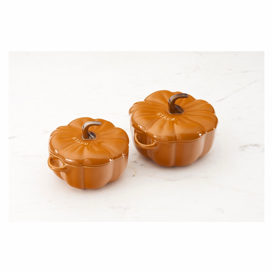 0.75 qt, Pumpkin, Petite Dutch Oven, Burnt Orange