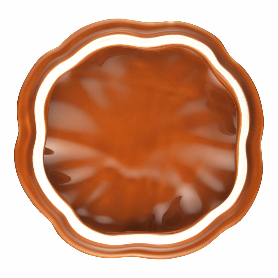 0.5 qt, Pumpkin, Petite Dutch Oven, Burnt Orange