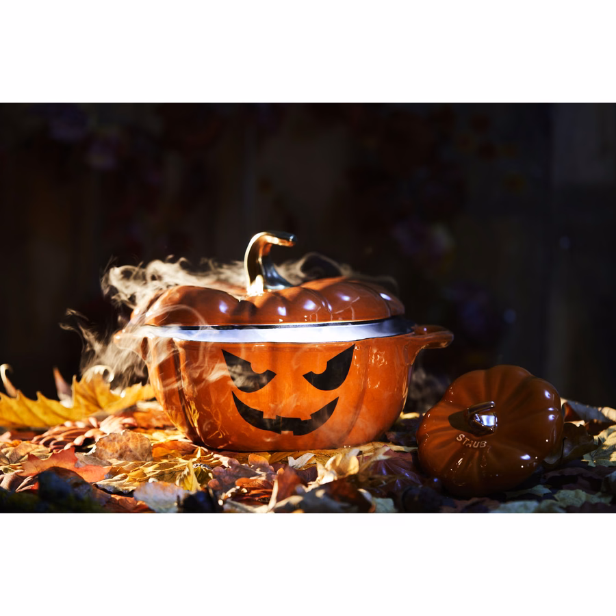 0.5 qt, Pumpkin, Petite Dutch Oven, Burnt Orange