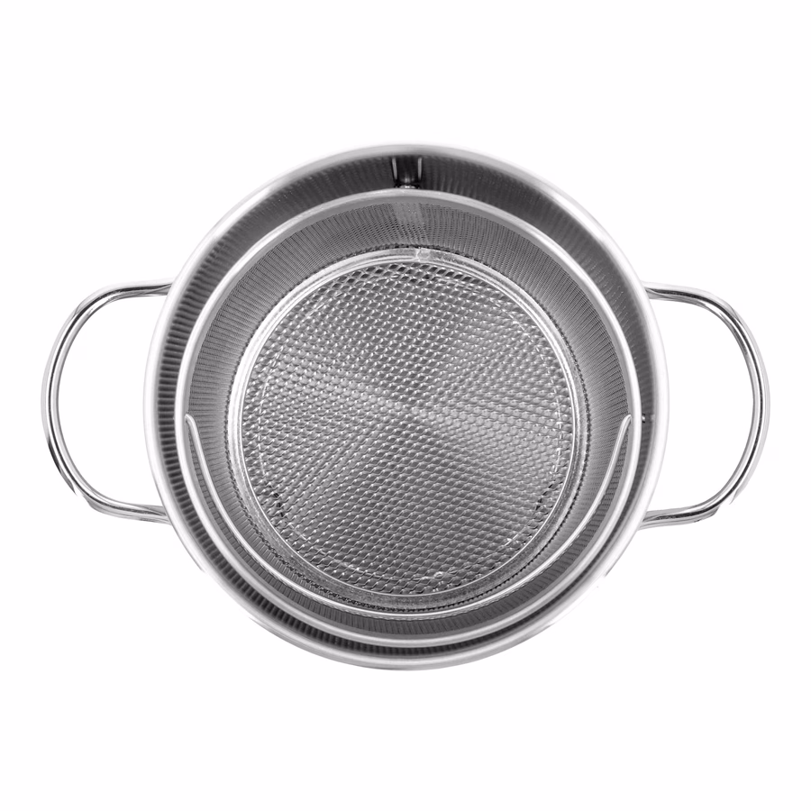 4.8 qt Asparagus/Pasta Cooker Set, 18/10 Stainless Steel