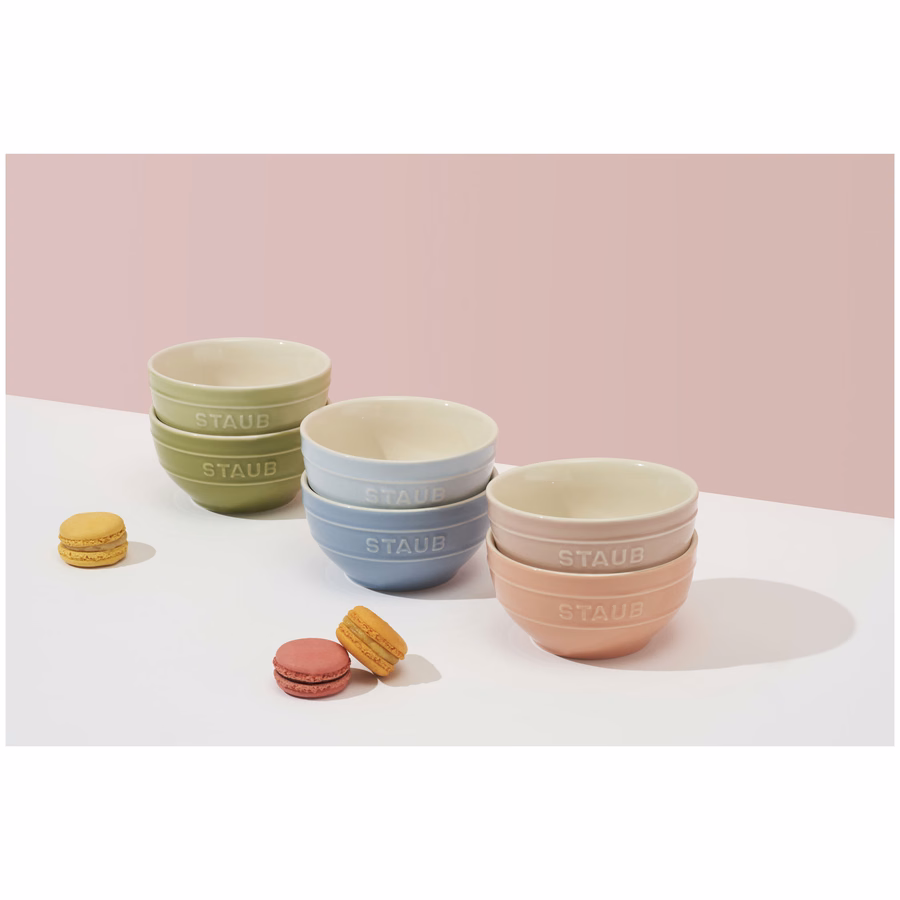 Macaron Bowl set with Vacuum Lid