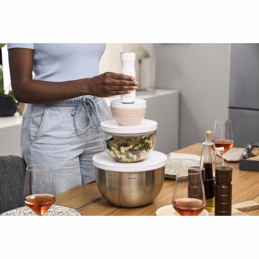 Macaron Bowl set with Vacuum Lid