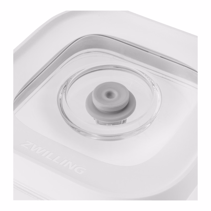 CUBE Container S / 11 cm, 0.35 Qt, Transparent-White