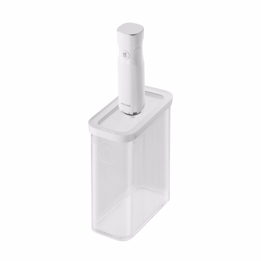 CUBE Container 3M / 21 cm, 3 Qt, Transparent-White