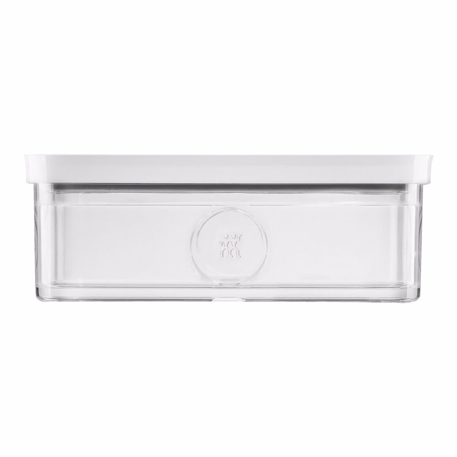 CUBE Container L / 21 cm, 1.75 Qt, Transparent-White
