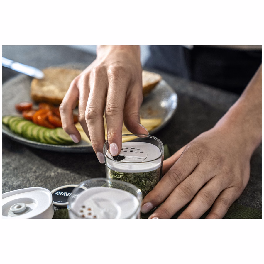 CUBE Spice Set , XS / 3-pc, Transparent-White