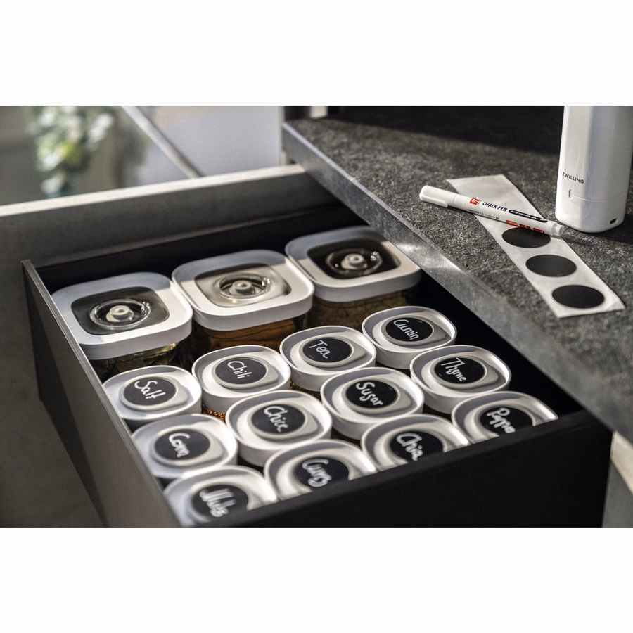 CUBE Spice Set , XS / 3-pc, Transparent-White