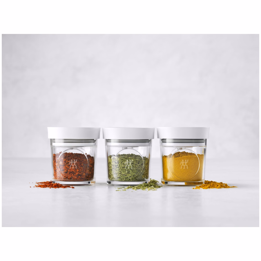 CUBE Spice Set , XS / 3-pc, Transparent-White