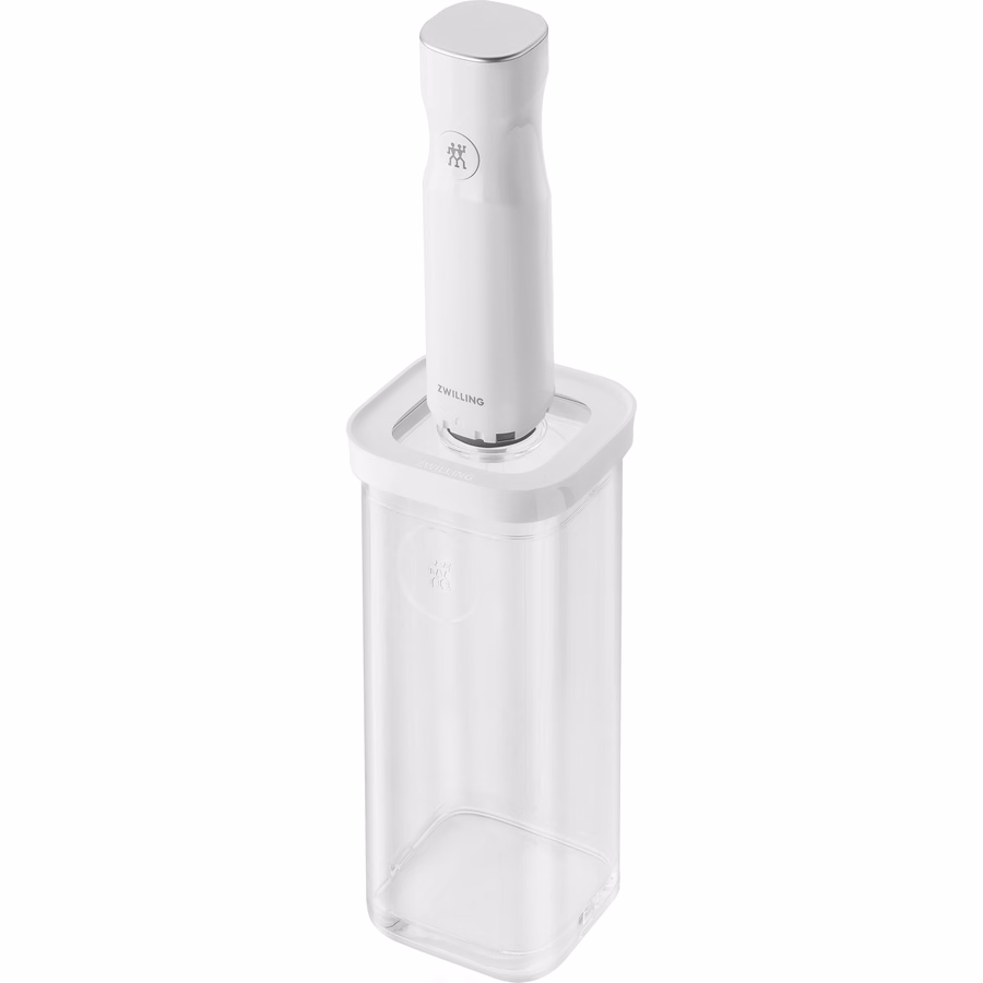CUBE Container Set, S / 6-pc, Transparent-White