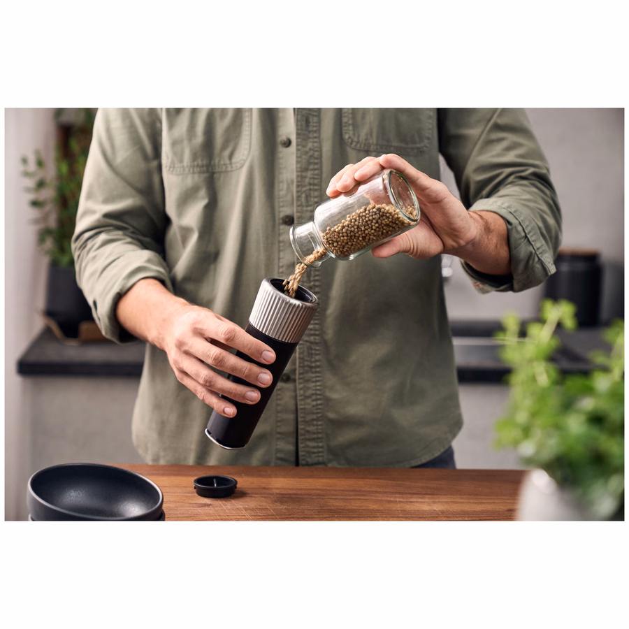 Spice mill 19 cm, Matte Black
