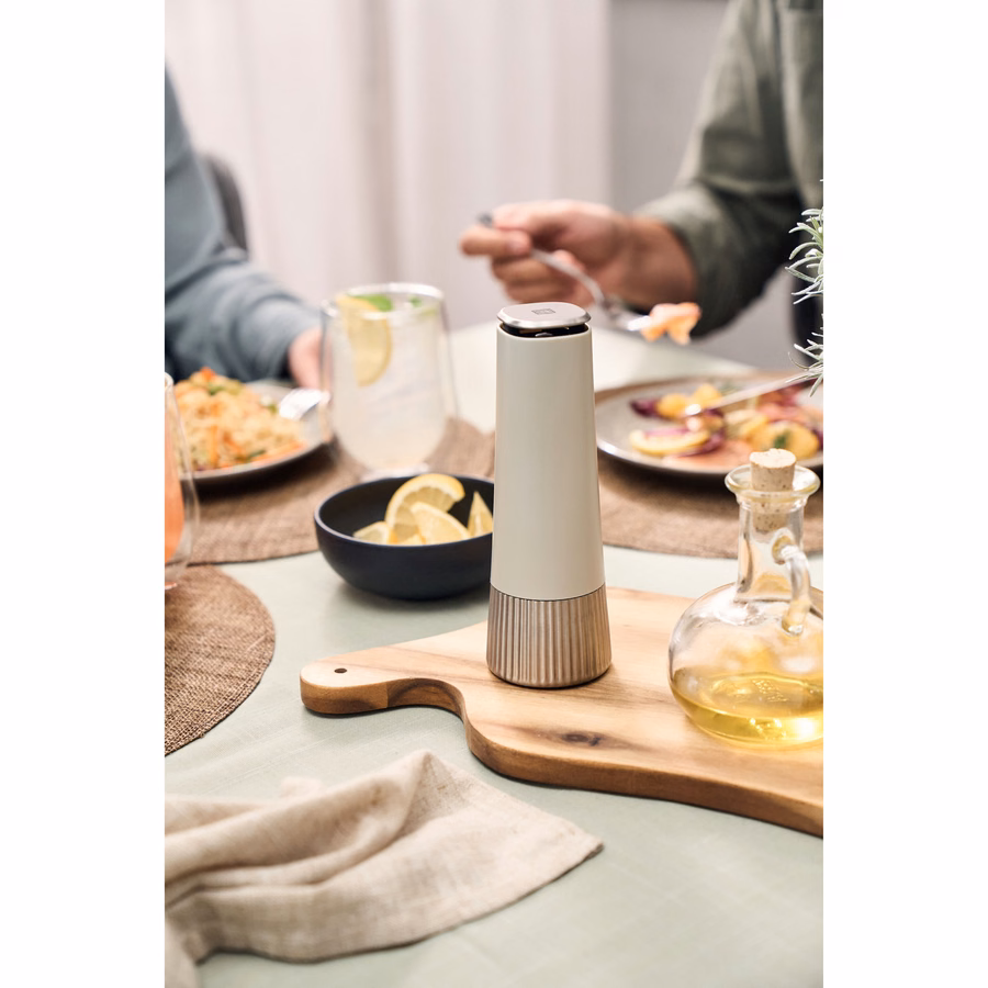 Spice mill 19 cm, Ivory-White