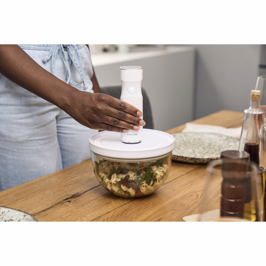 Vacuum bowl M / 18 cm, glass, Transparent