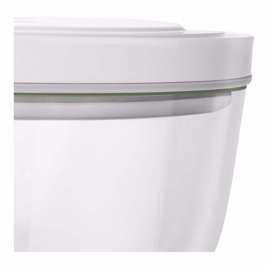 Vacuum bowl L / 24 cm, glass, Transparent