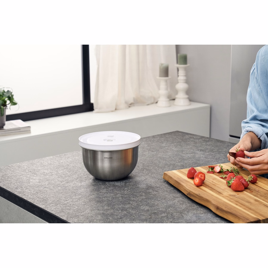 Vacuum bowl M / 18 cm, stainless steel, Silver