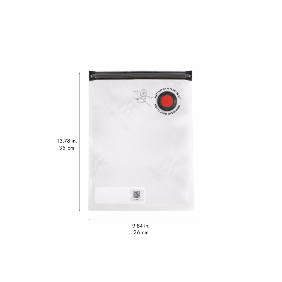 S/M/L / 10-pc Vacuum Bag Set, Plastic