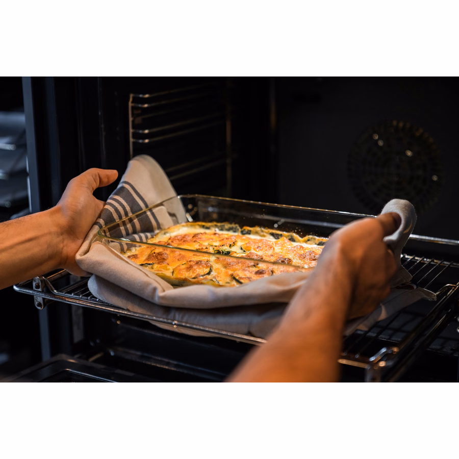 Vacuum Gratin Dish, Glass, La Mer