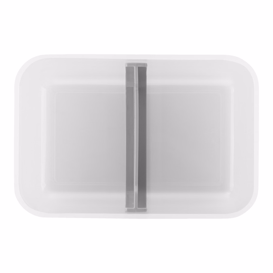 L, Vacuum Lunch Box, Plastic, Semitransparent-Grey