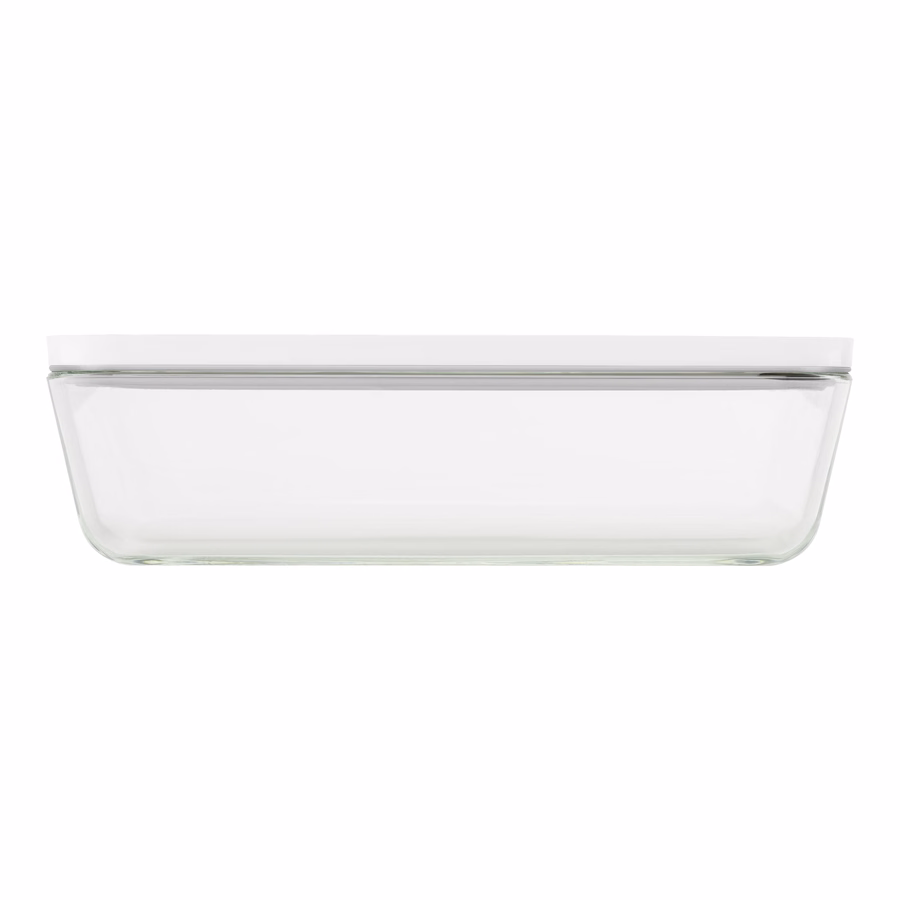 Vacuum Gratin Dish, Glass, Grey