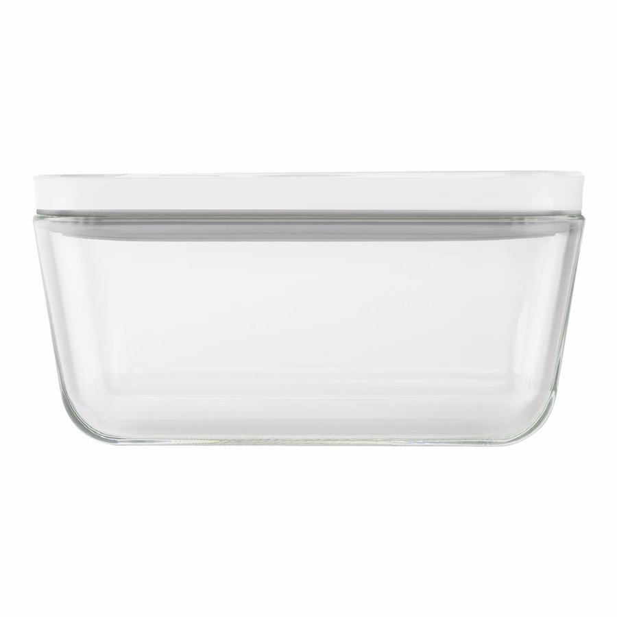 M, Vacuum Container, Glass, Grey