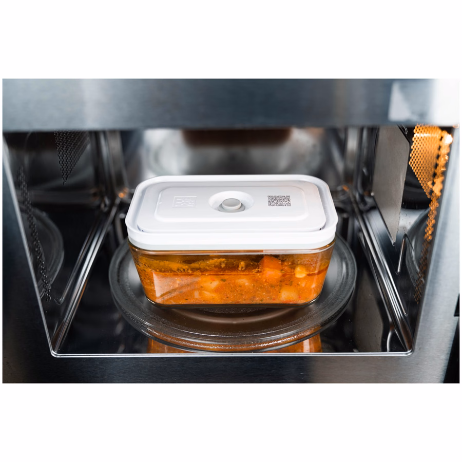 M / 2-pc, Medium Vacuum Container, Glass, Grey
