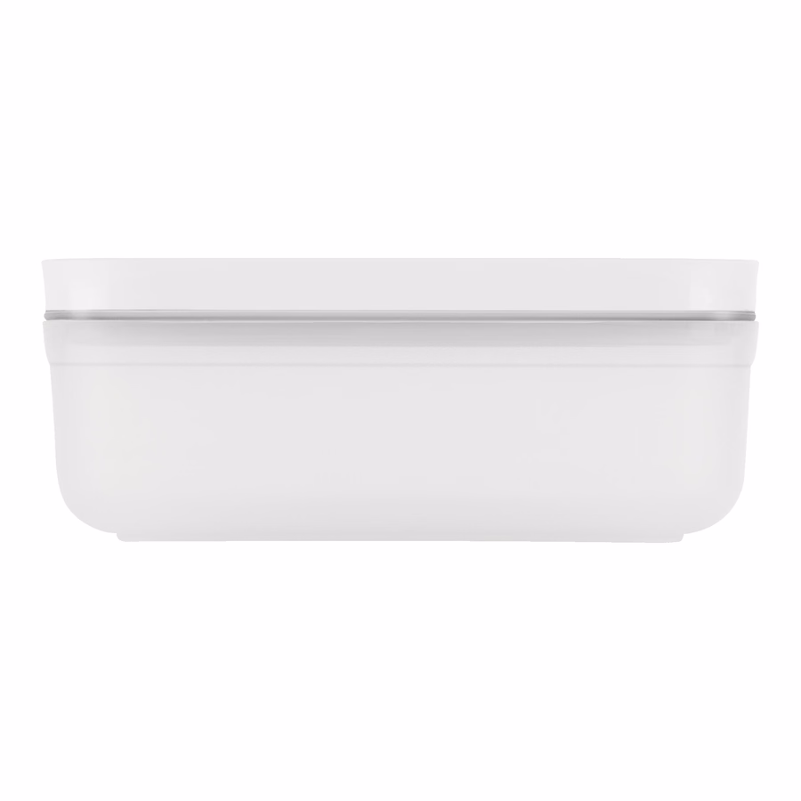 S, Vacuum Container, Plastic, Semitransparent-Grey