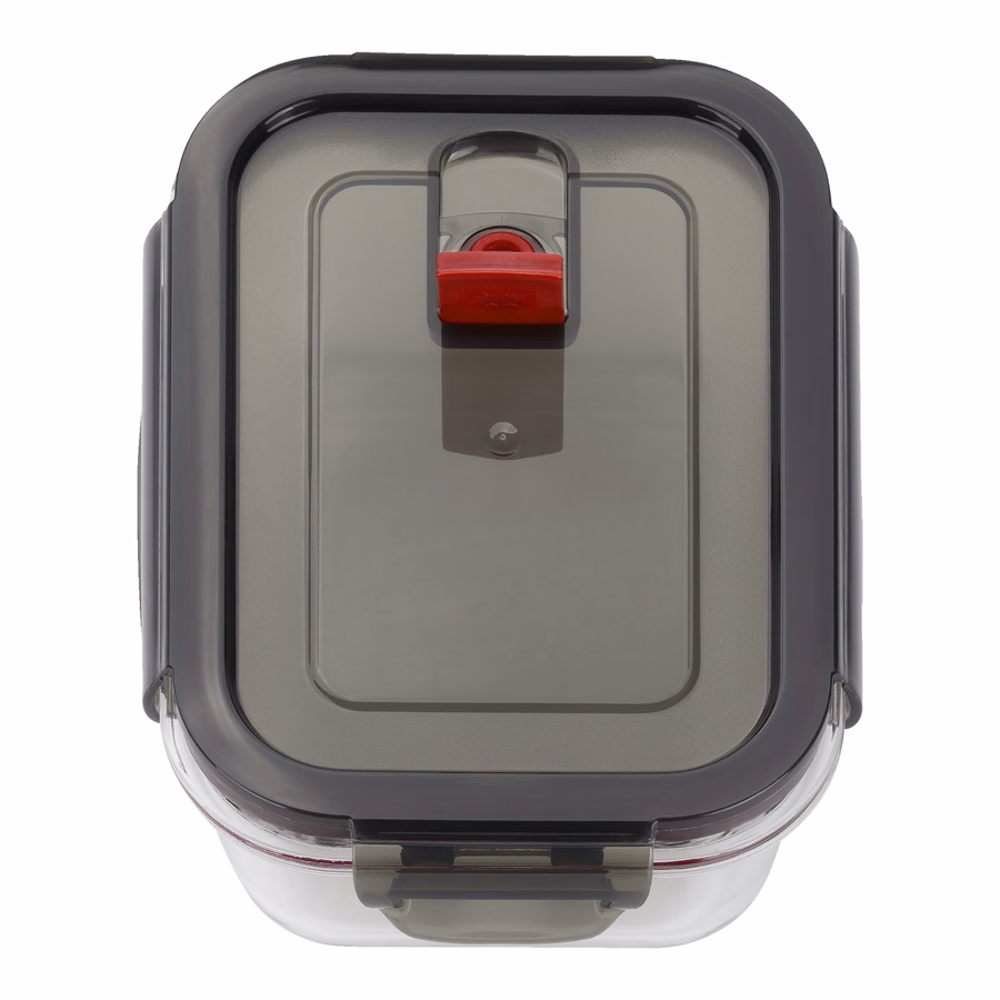 0.625 qt, Borosilicate Glass, Rectangular, Storage Container