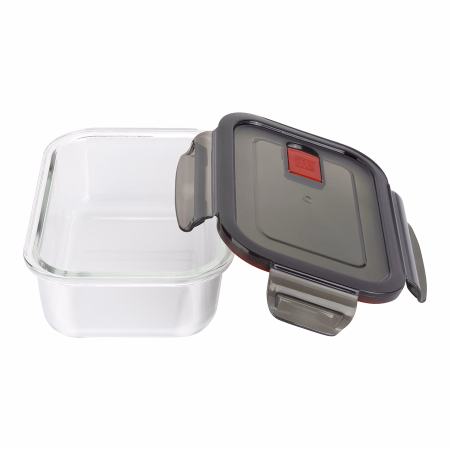 0.625 qt, Borosilicate Glass, Rectangular, Storage Container