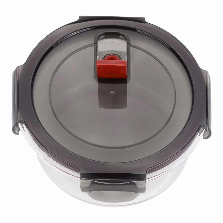 0.625 qt, Borosilicate Glass, Round, Storage Container
