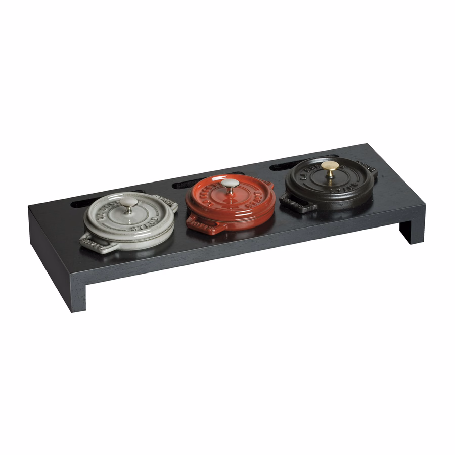 Fiber Wood, Mini Dutch Oven Stand, Matte Black