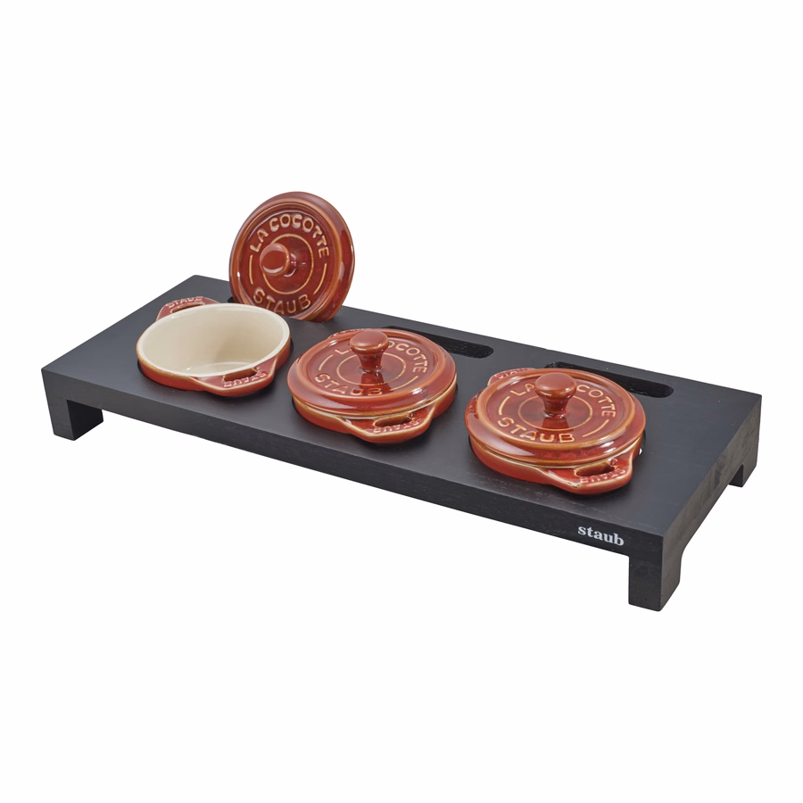 Fiber Wood, Mini Dutch Oven Stand, Matte Black
