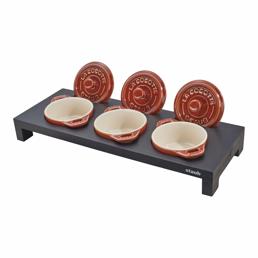 Fiber Wood, Mini Dutch Oven Stand, Matte Black