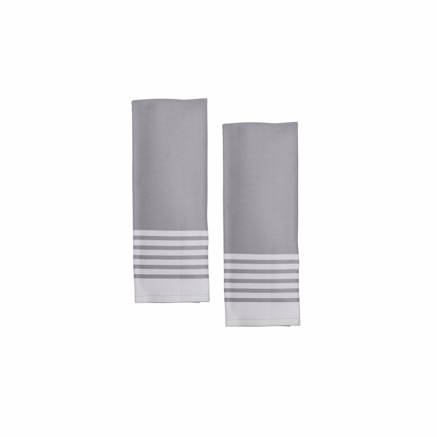 Kitchen Towels Set, Grey