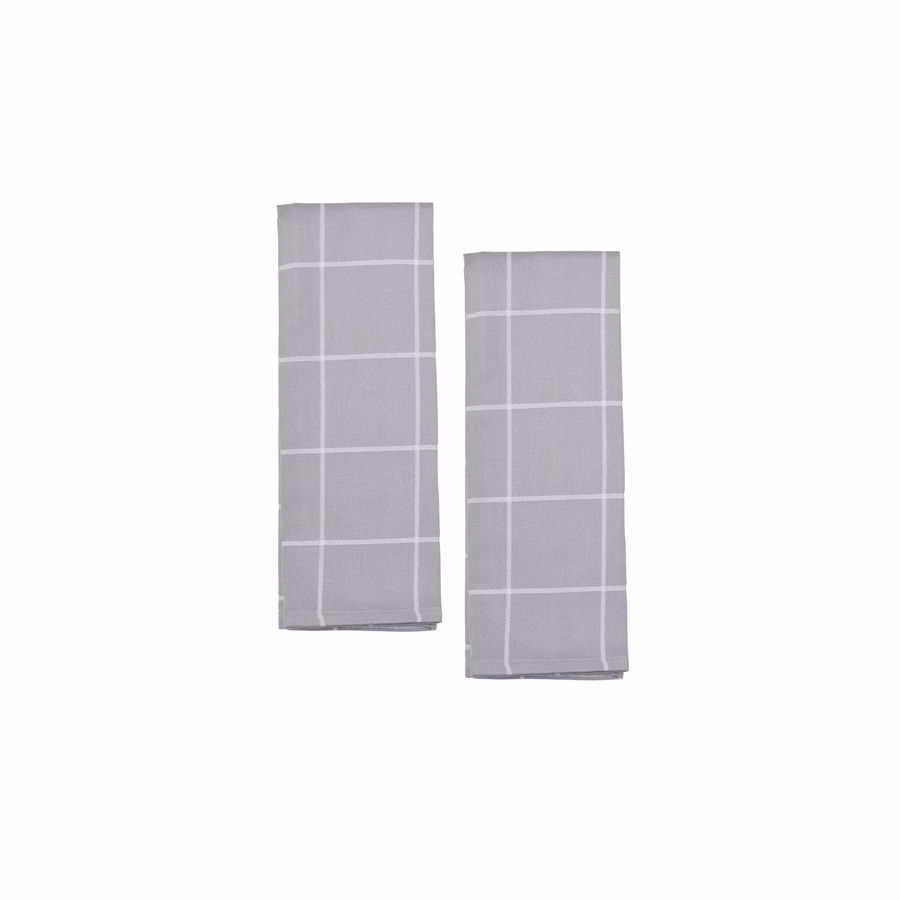 Kitchen Towels Set, Grey