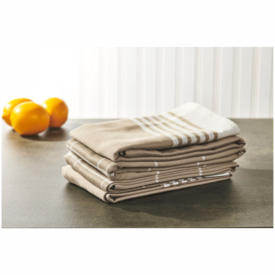 Kitchen Towels Set, Taupe