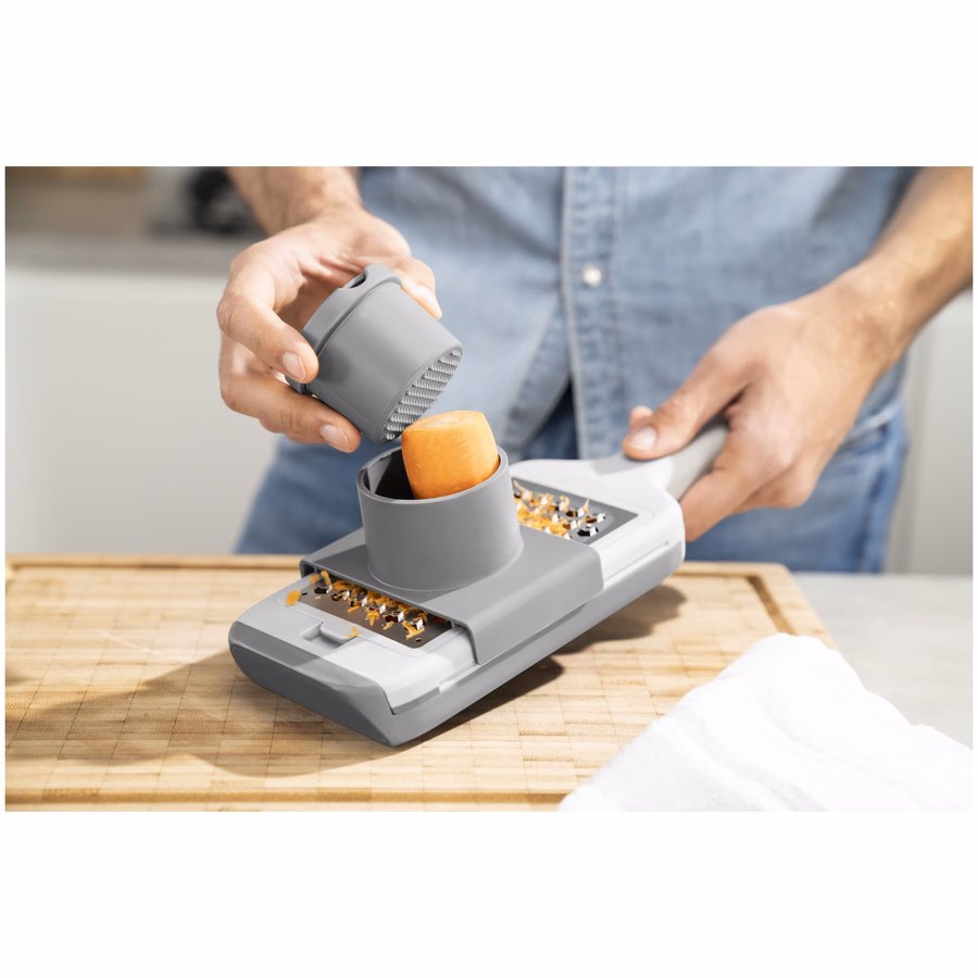 Multi grater/mandoline, Grey