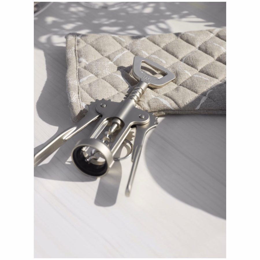 Stainless Steel, Double Lever Corkscrew