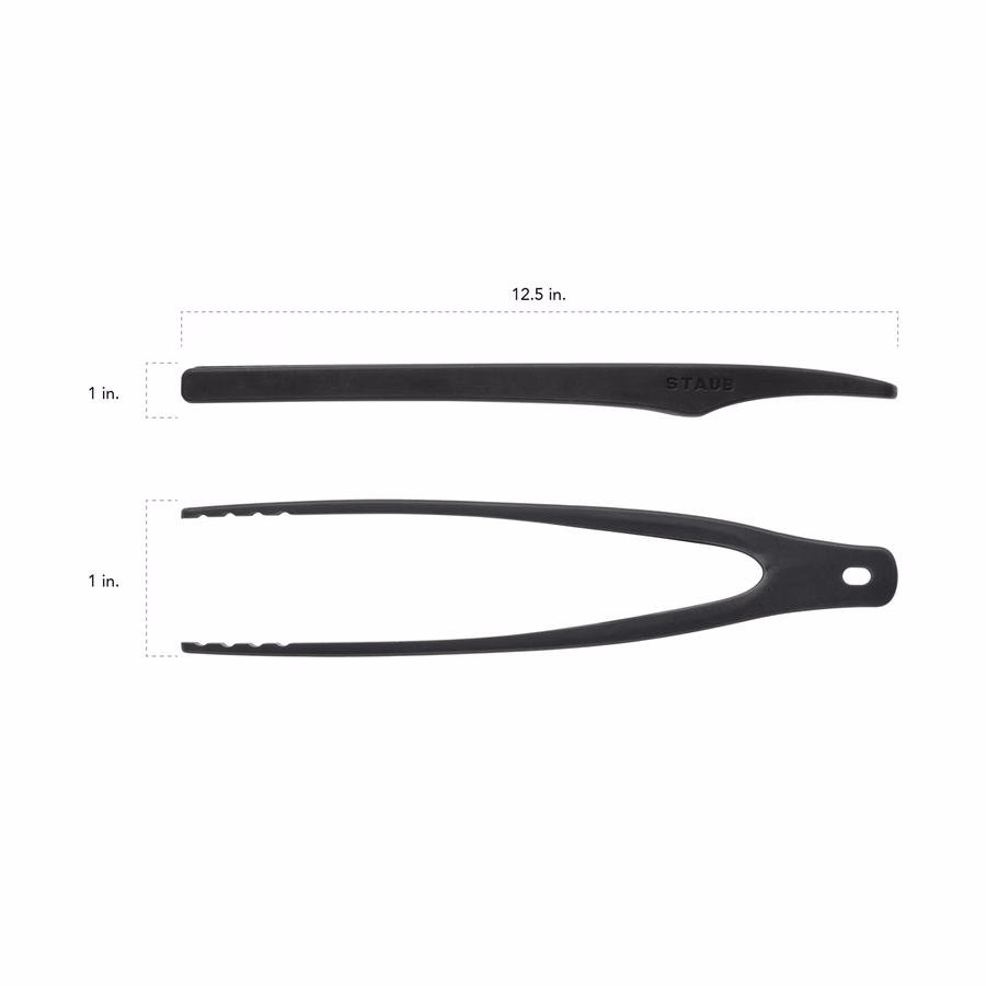 12.25 inch Tongs, Silicone