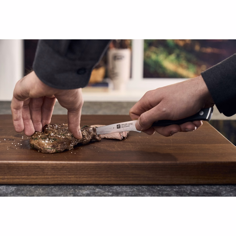 4-pc, Steak Knife Set With Wood Presentation Box
