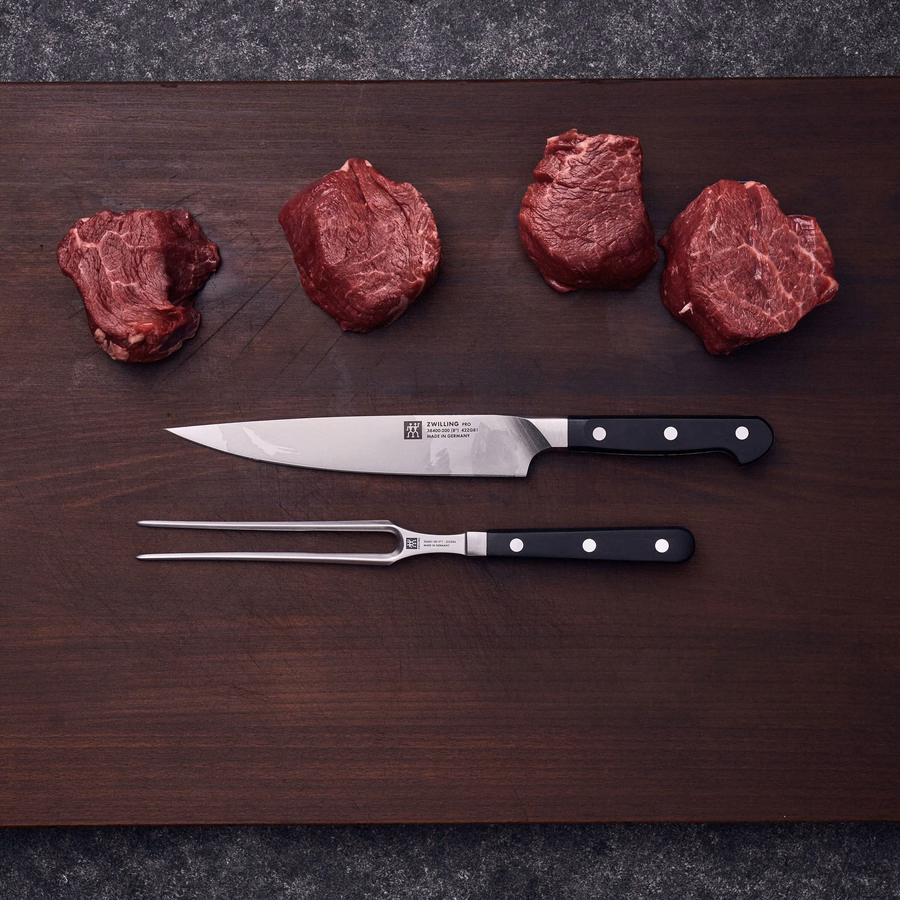 2-pc, Carving Knife And Fork Set