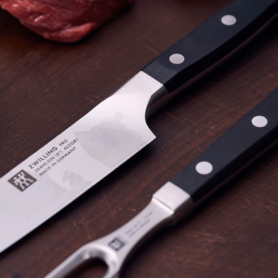 2-pc, Carving Knife And Fork Set