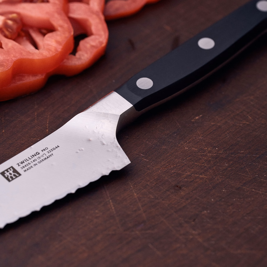 5.5-inch Prep Knife, Inverted Serrated Edge