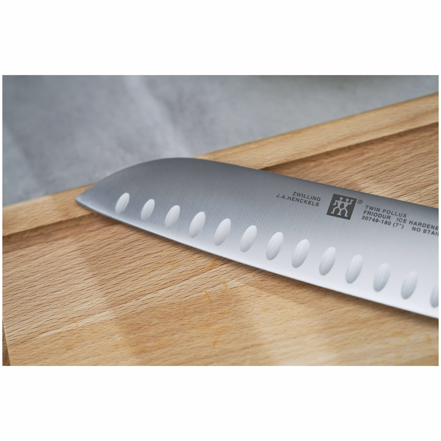 7-inch, Hollow Edge Santoku Knife