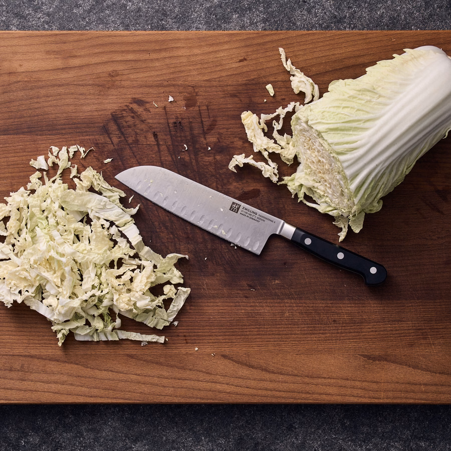 7-inch, Hollow Edge Santoku Knife