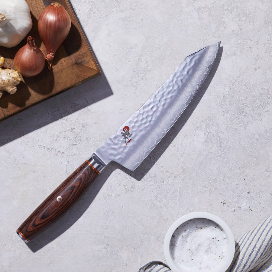 7-inch Rocking Santoku, Fine Edge