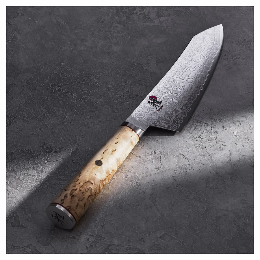 7-inch Rocking Santoku Knife, Fine Edge