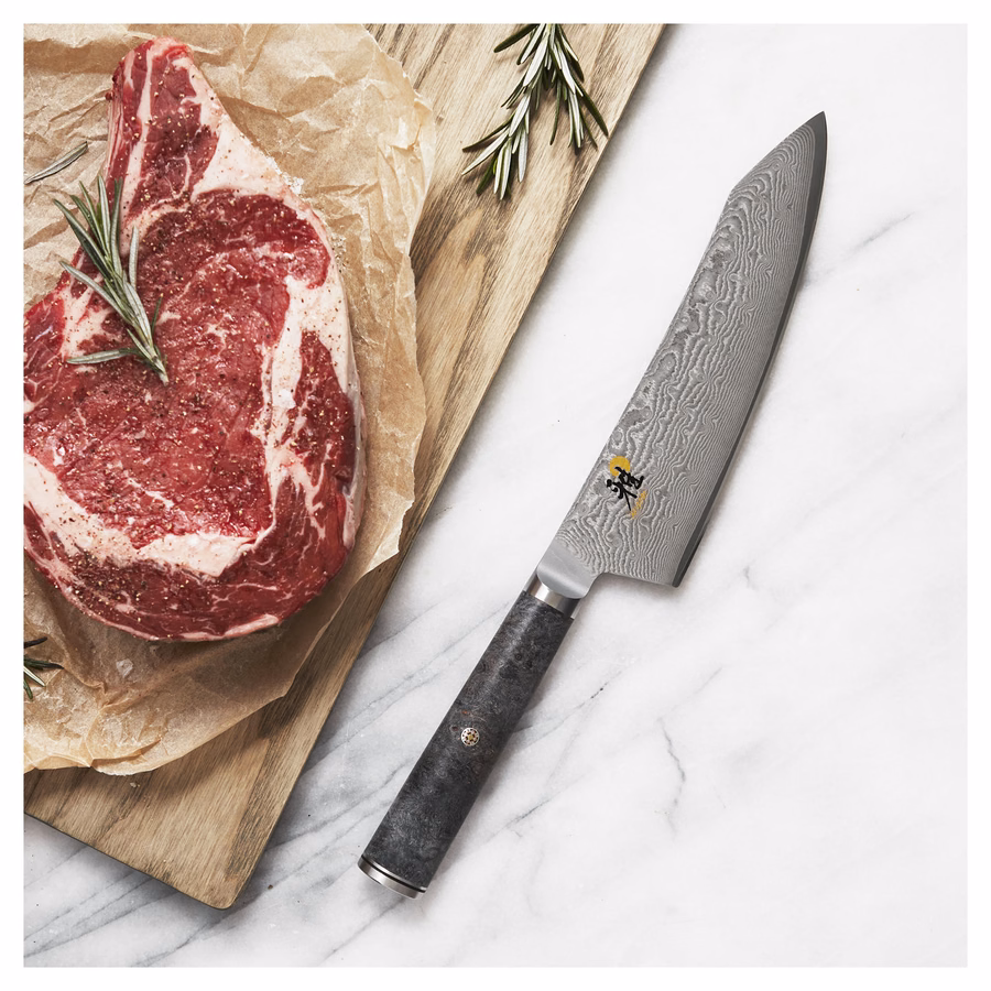 7-inch Rocking Santoku, Fine Edge