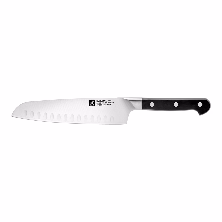 7-inch, Hollow Edge Slim Santoku Knife