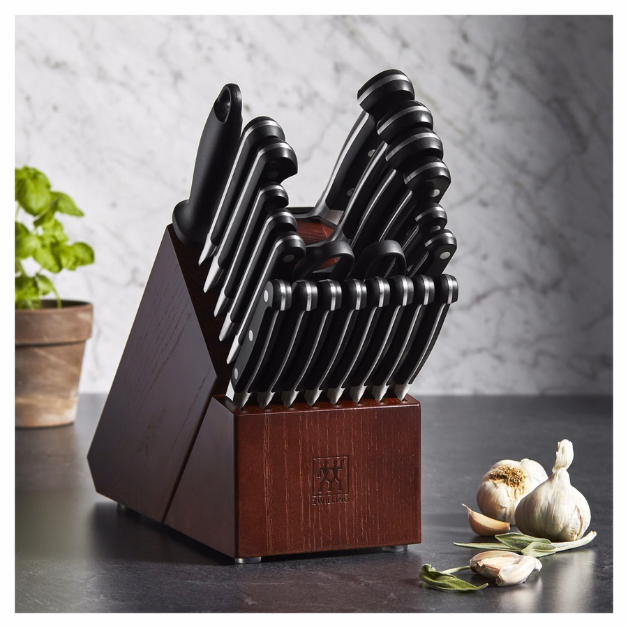 22-pc, Knife block set, Matte Black