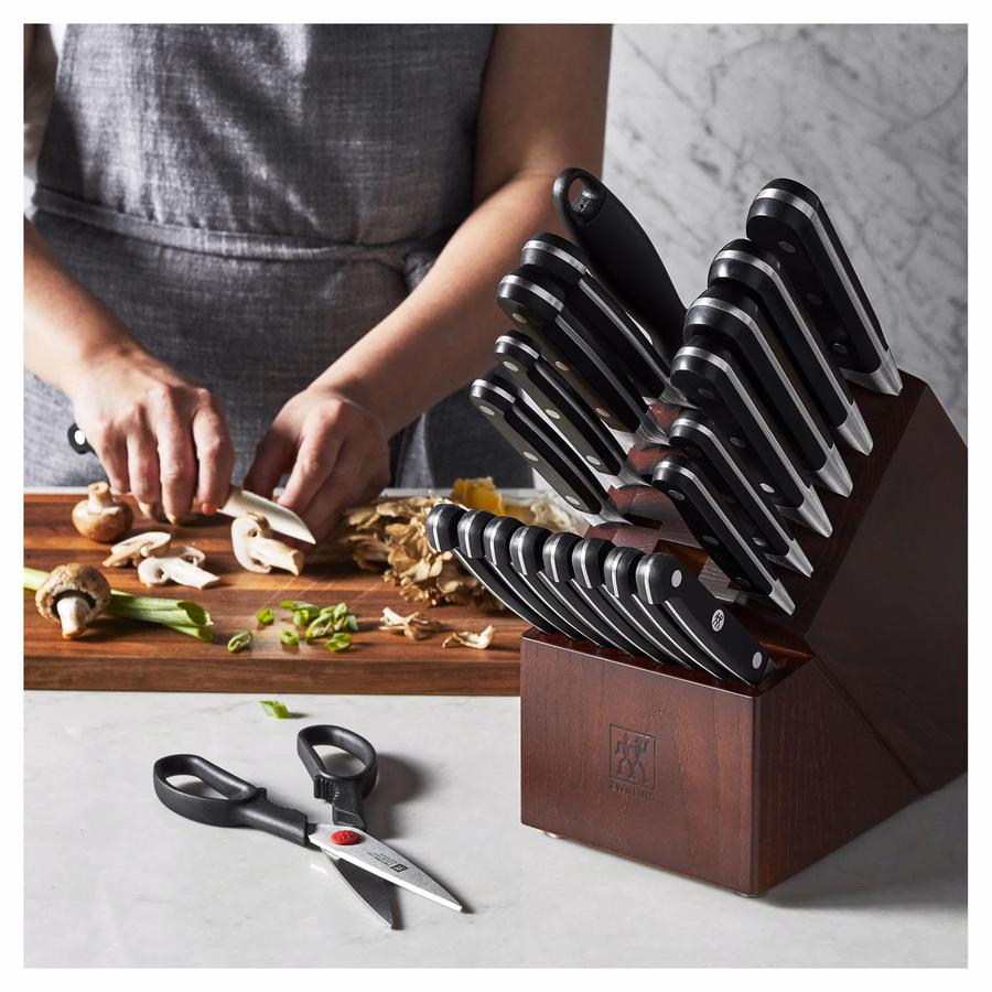 22-pc, Knife block set, Matte Black