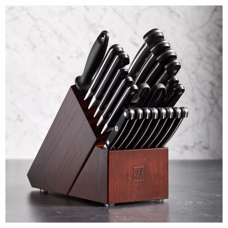 22-pc, Knife block set, Matte Black